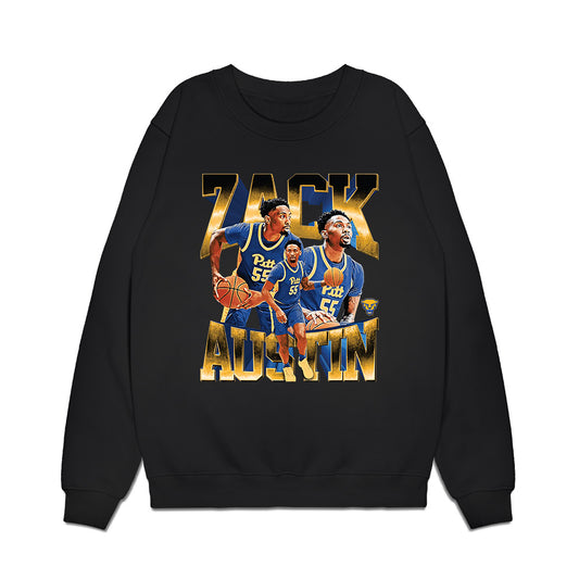 Pittsburgh - NCAA Men's Basketball : Zack Austin - Collage Premium Crewneck Sweatshirt-0