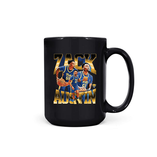 Pittsburgh - NCAA Men's Basketball : Zack Austin - Collage Coffee Mug-0