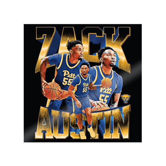 Pittsburgh - NCAA Men's Basketball : Zack Austin - Collage Sticker-0