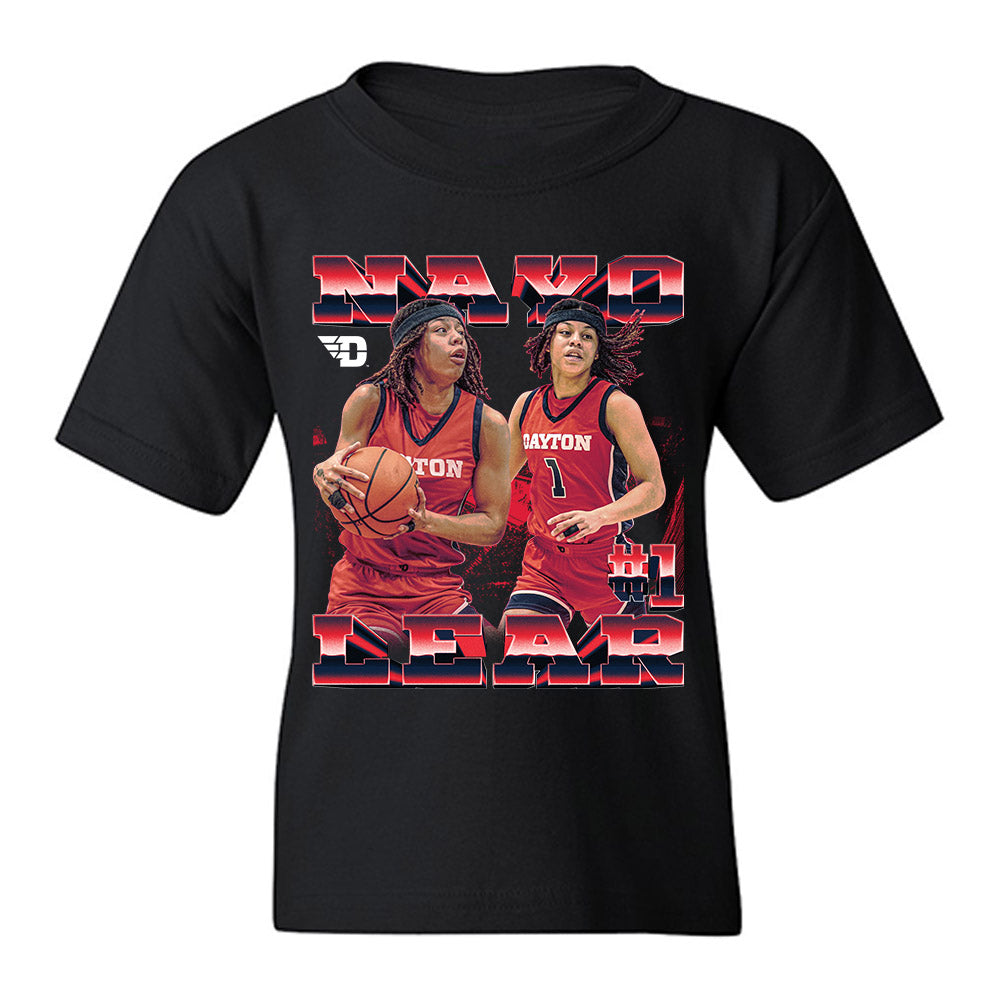 Dayton - NCAA Women's Basketball : Nayo Lear - Collage Youth T-Shirt-0