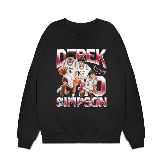 St. Joe's - NCAA Men's Basketball : Derek Simpson - Collage Premium Crewneck Sweatshirt-0
