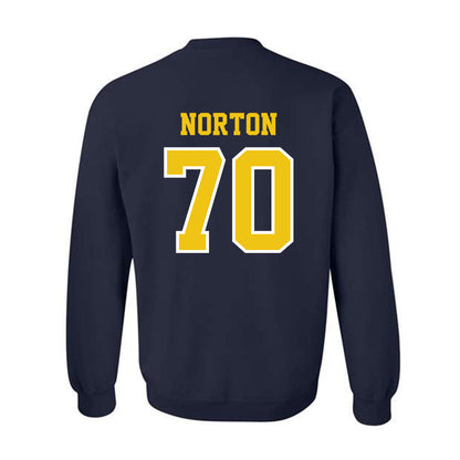 Michigan - NCAA Football : Brady Norton - Classic Shersey Crewneck Sweatshirt-1