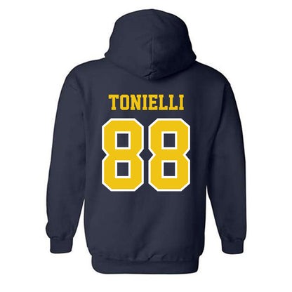 Michigan - NCAA Football : Deakon Tonielli - Classic Shersey Hooded Sweatshirt-1