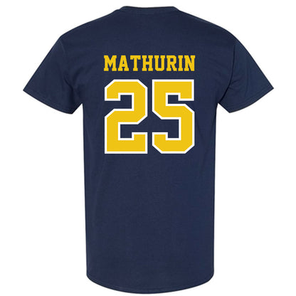 Michigan - NCAA Women's Basketball : McKenzie Mathurin - Classic Shersey T-Shirt-1