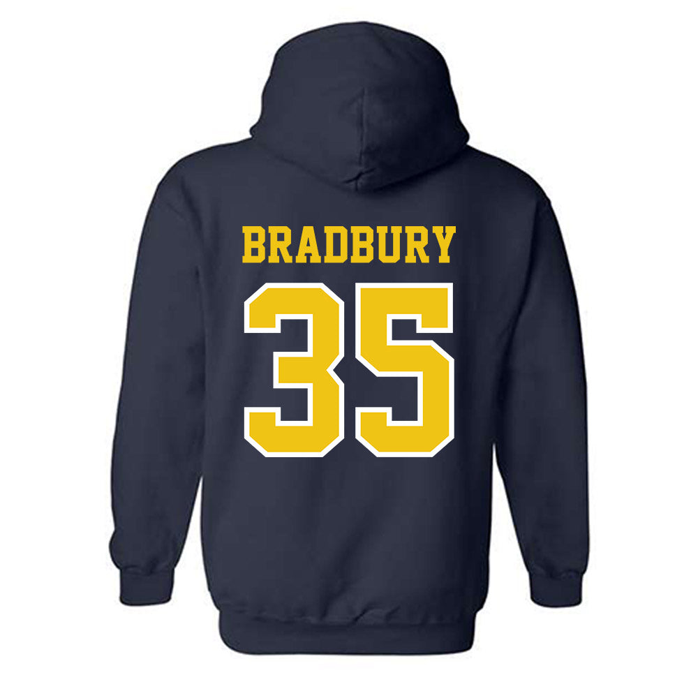 Michigan - NCAA Women's Lacrosse : Emma Bradbury - Classic Shersey Hooded Sweatshirt-1