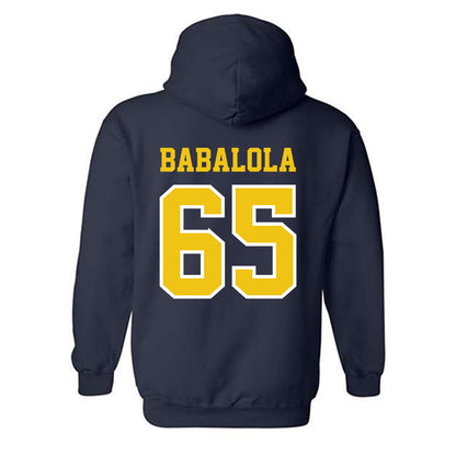 Michigan - NCAA Football : Andrew Babalola - Classic Shersey Hooded Sweatshirt-1