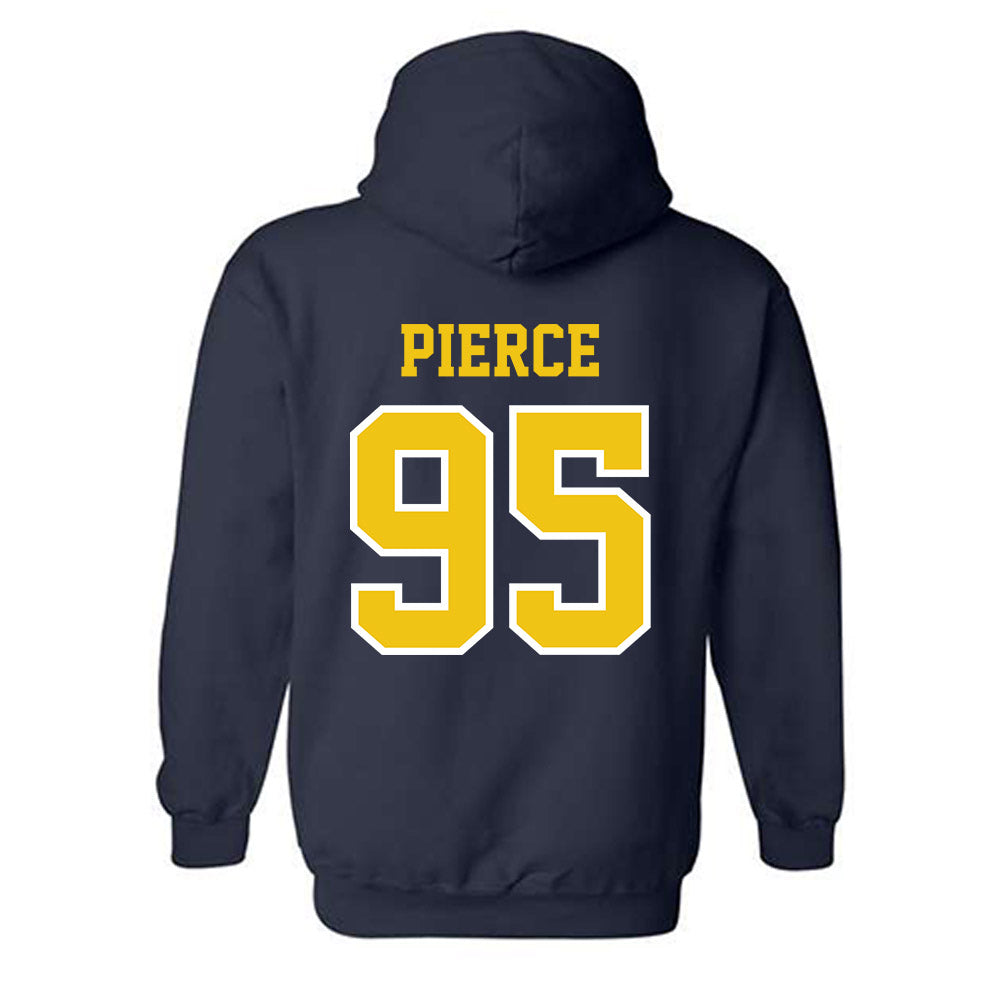 Michigan - NCAA Football : Trey Pierce - Classic Shersey Hooded Sweatshirt-1