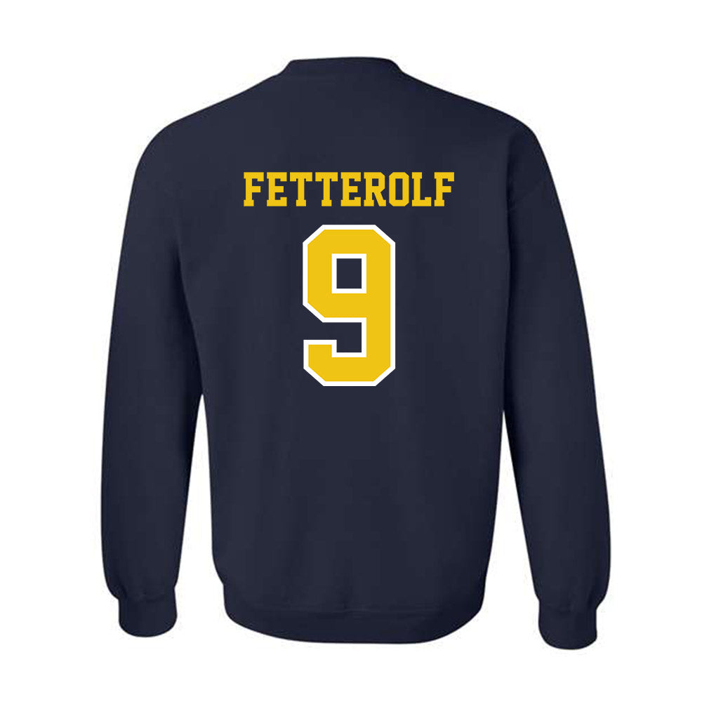 Michigan - NCAA Women's Lacrosse : Jane Fetterolf - Classic Shersey Crewneck Sweatshirt-1