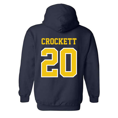 Michigan - NCAA Women's Basketball : Alyssa Crockett - Classic Shersey Hooded Sweatshirt-1