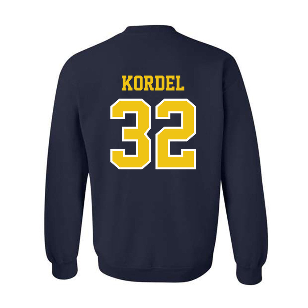 Michigan - NCAA Men's Basketball : Malick Kordel - Classic Shersey Crewneck Sweatshirt-1
