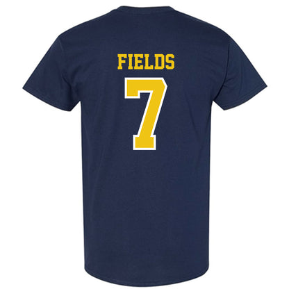 Michigan - NCAA Women's Basketball : Jessica Fields - Classic Shersey T-Shirt-1
