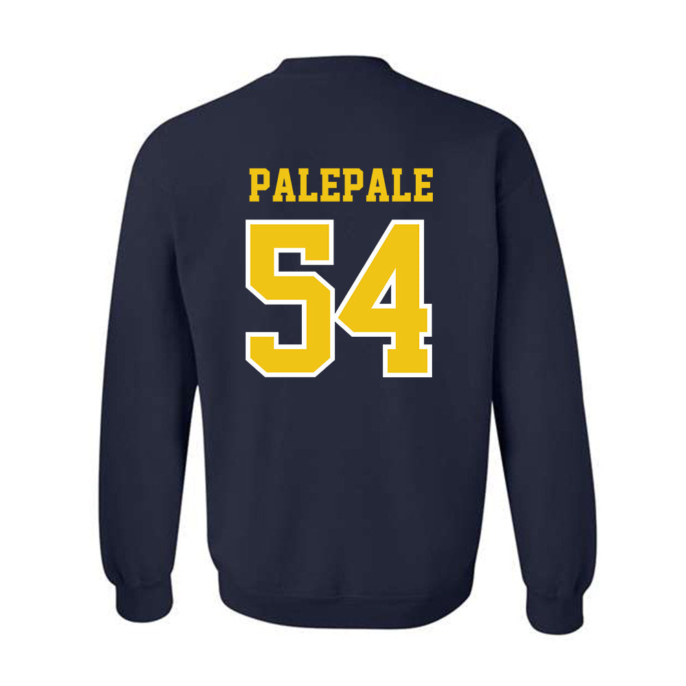 Michigan - NCAA Football : Deyvid Palepale - Classic Shersey Crewneck Sweatshirt-1