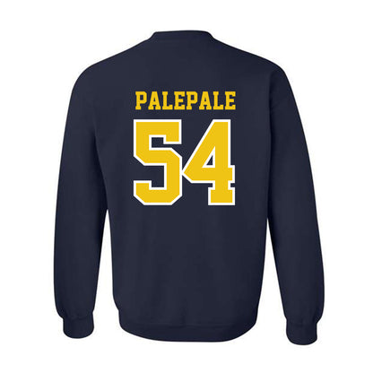 Michigan - NCAA Football : Deyvid Palepale - Classic Shersey Crewneck Sweatshirt-1