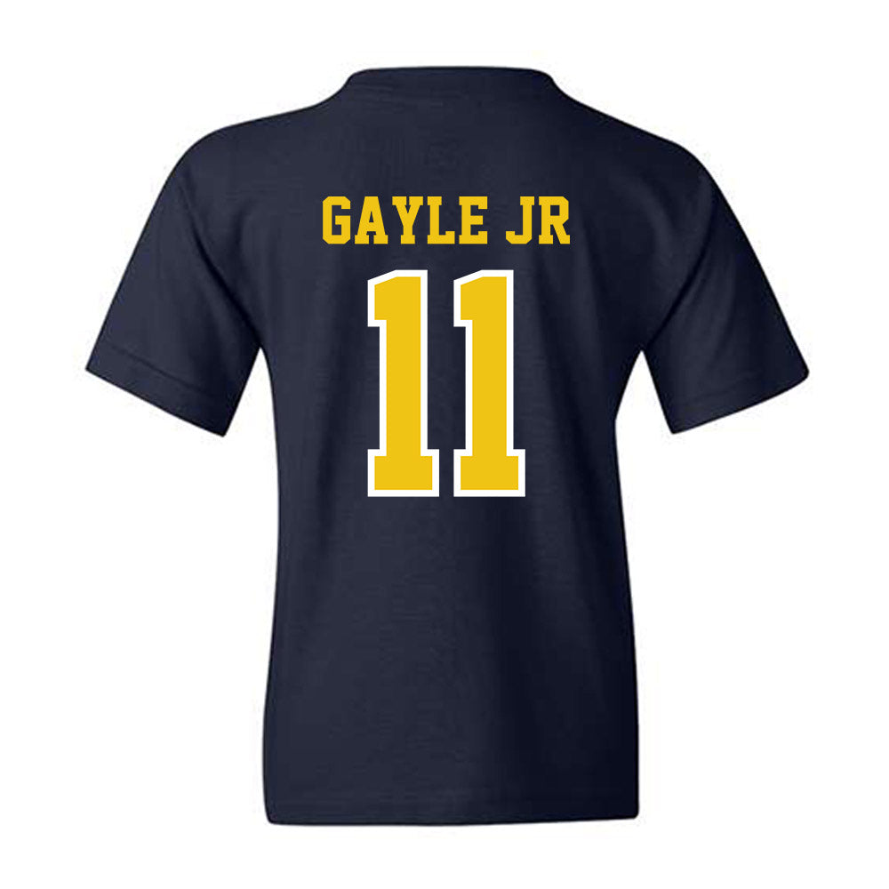 Michigan - NCAA Men's Basketball : Roddy Gayle Jr - Classic Shersey Youth T-Shirt-1