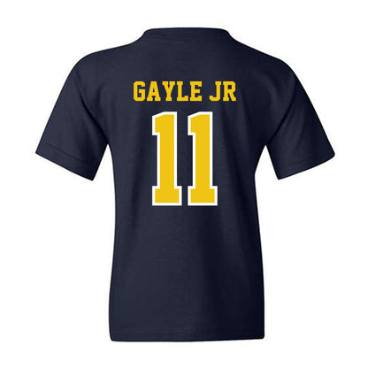 Michigan - NCAA Men's Basketball : Roddy Gayle Jr - Classic Shersey Youth T-Shirt-1