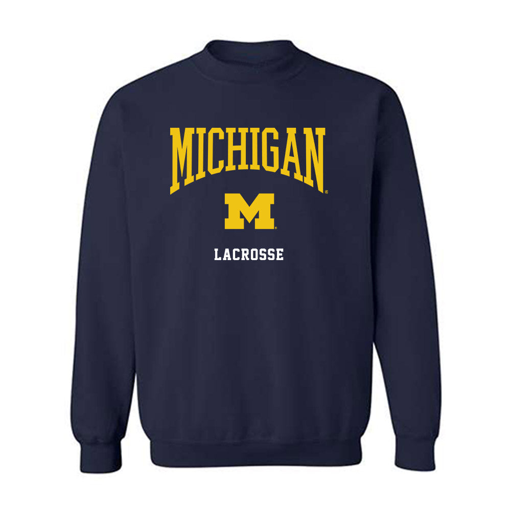 Michigan - NCAA Women's Lacrosse : Rylee Tinney - Classic Shersey Crewneck Sweatshirt-0