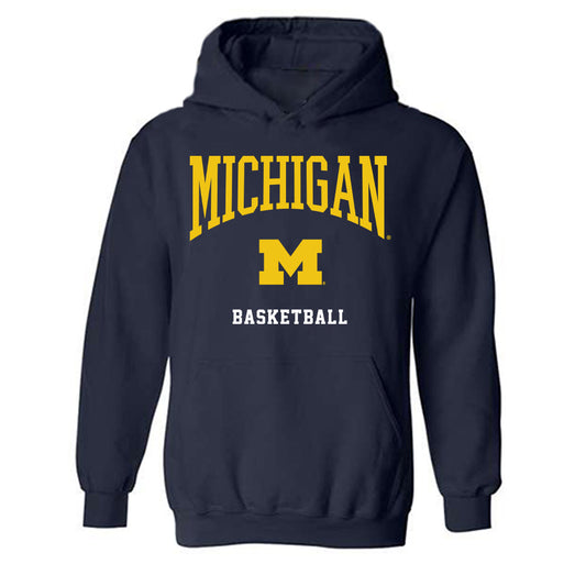 Michigan - NCAA Women's Basketball : Brooke Daniels - Classic Shersey Hooded Sweatshirt-0