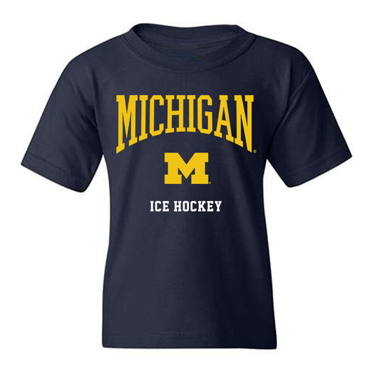 Michigan - NCAA Men's Ice Hockey : Grant Neuhardt - Classic Shersey Youth T-Shirt-0