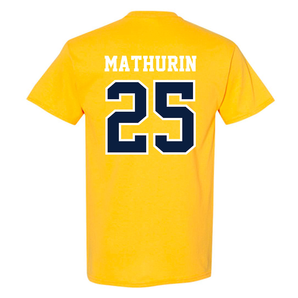 Michigan - NCAA Women's Basketball : McKenzie Mathurin - Classic Shersey T-Shirt-1
