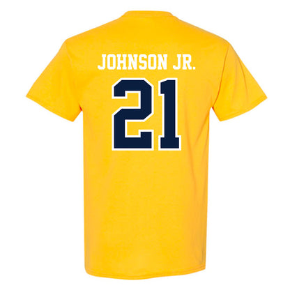 Michigan - NCAA Men's Basketball : Morez Johnson Jr. - Classic Shersey T-Shirt-1