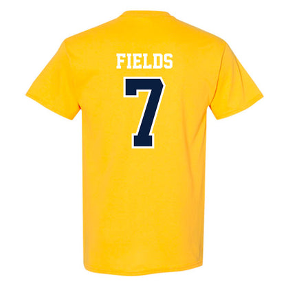 Michigan - NCAA Women's Basketball : Jessica Fields - Classic Shersey T-Shirt-1