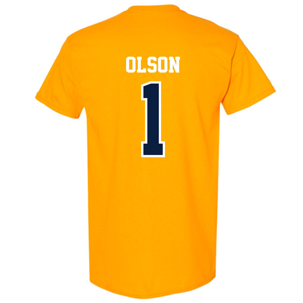 Michigan - NCAA Women's Basketball : Olivia Olson - Classic Shersey T-Shirt-1