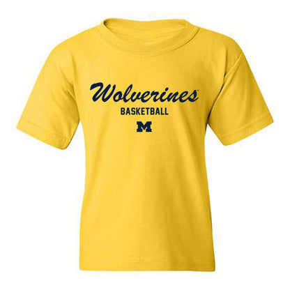Michigan - NCAA Women's Basketball : Olivia Olson - Classic Shersey Youth T-Shirt-0