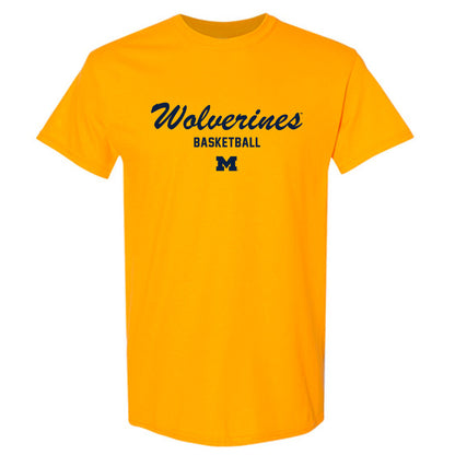 Michigan - NCAA Women's Basketball : Olivia Olson - Classic Shersey T-Shirt-0