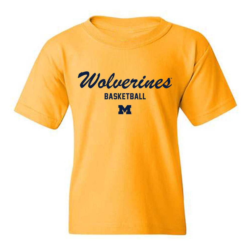 Michigan - NCAA Women's Basketball : Olivia Olson - Classic Shersey Youth T-Shirt-0