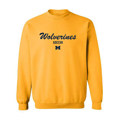 Michigan - NCAA Women's Soccer : Meredith Haakenson - Classic Shersey Crewneck Sweatshirt-0
