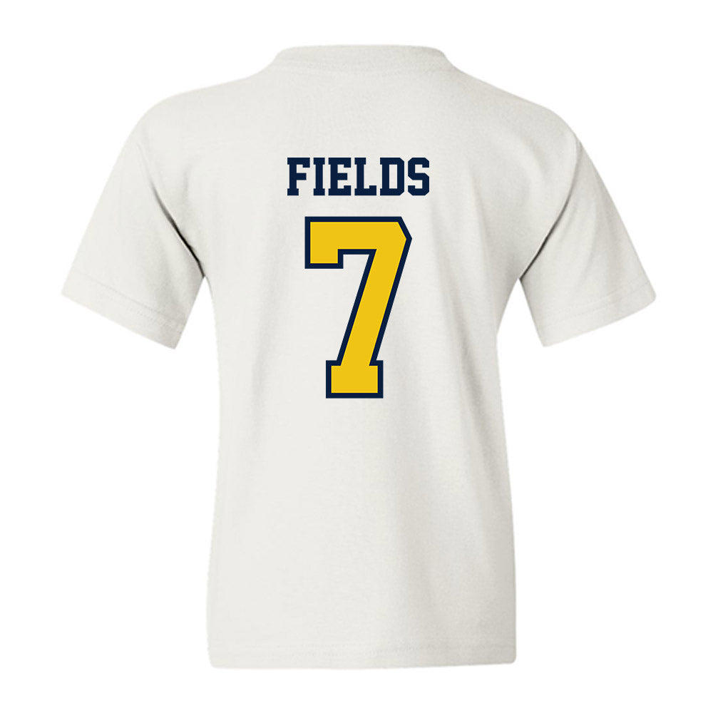 Michigan - NCAA Women's Basketball : Jessica Fields - Classic Shersey Youth T-Shirt-1