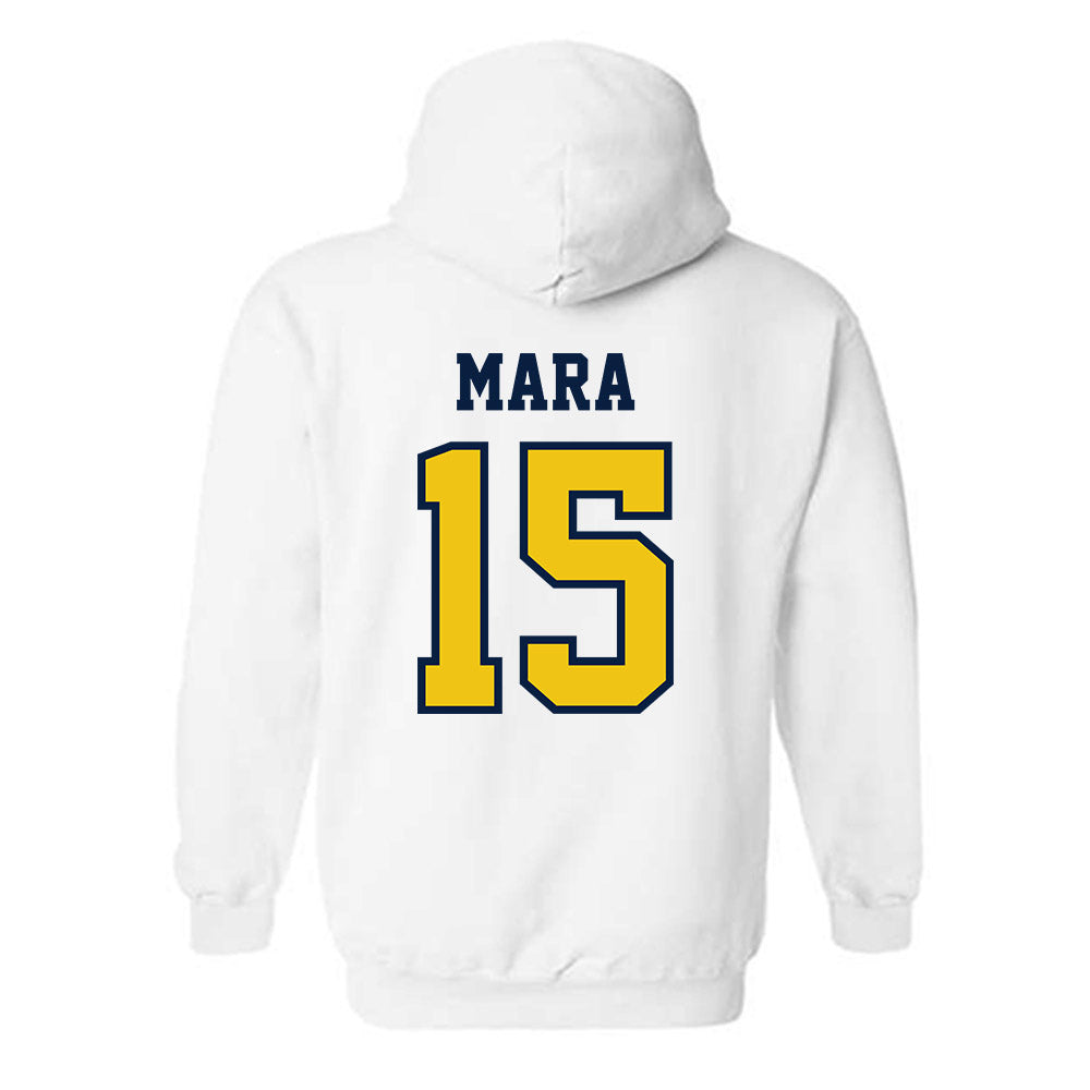 Michigan - NCAA Men's Basketball : Aday Mara - Classic Shersey Hooded Sweatshirt-1