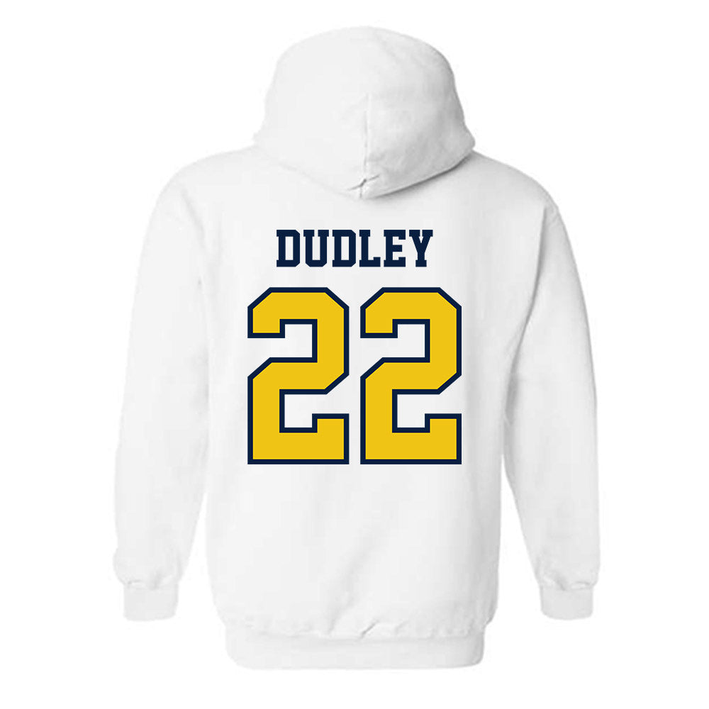 Michigan - NCAA Women's Basketball : Kendall Dudley - Classic Shersey Hooded Sweatshirt-1