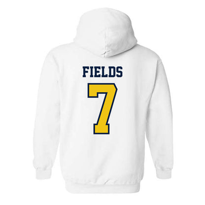 Michigan - NCAA Women's Basketball : Jessica Fields - Classic Shersey Hooded Sweatshirt-1
