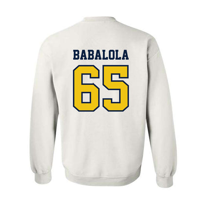 Michigan - NCAA Football : Andrew Babalola - Classic Shersey Crewneck Sweatshirt-1
