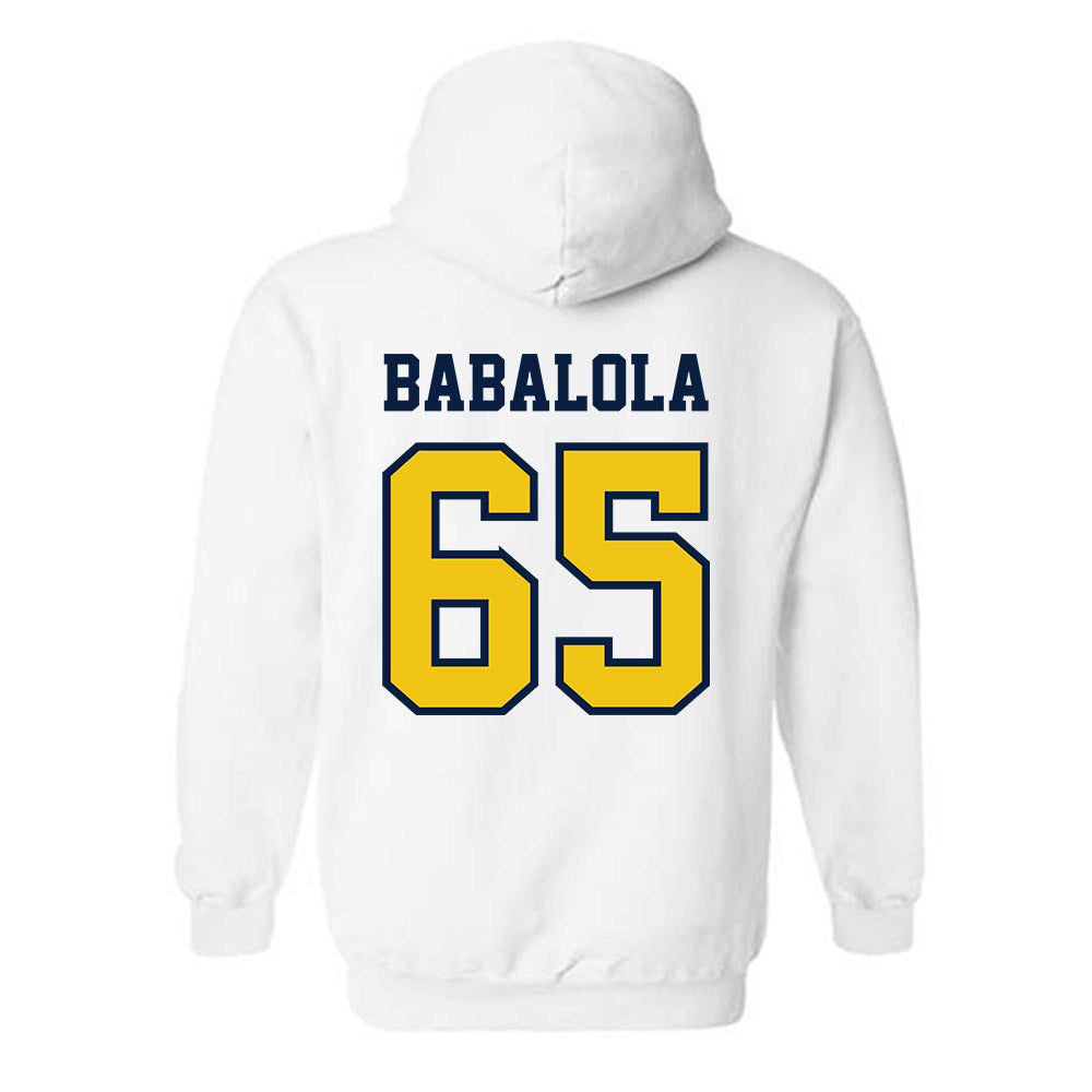 Michigan - NCAA Football : Andrew Babalola - Classic Shersey Hooded Sweatshirt-1