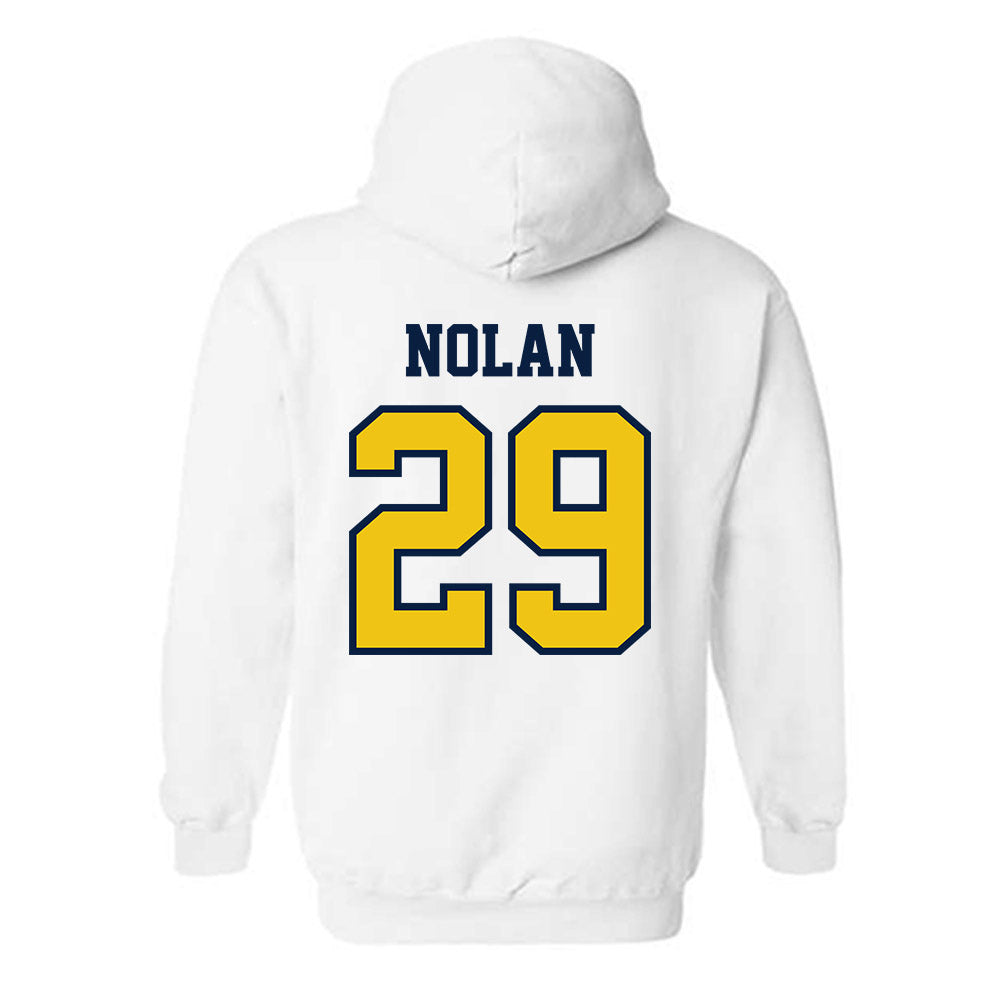 Michigan - NCAA Women's Lacrosse : Stella Nolan - Classic Shersey Hooded Sweatshirt-1