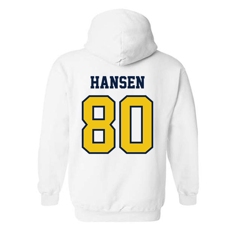 Michigan - NCAA Football : Hogan Hansen - Classic Shersey Hooded Sweatshirt-1