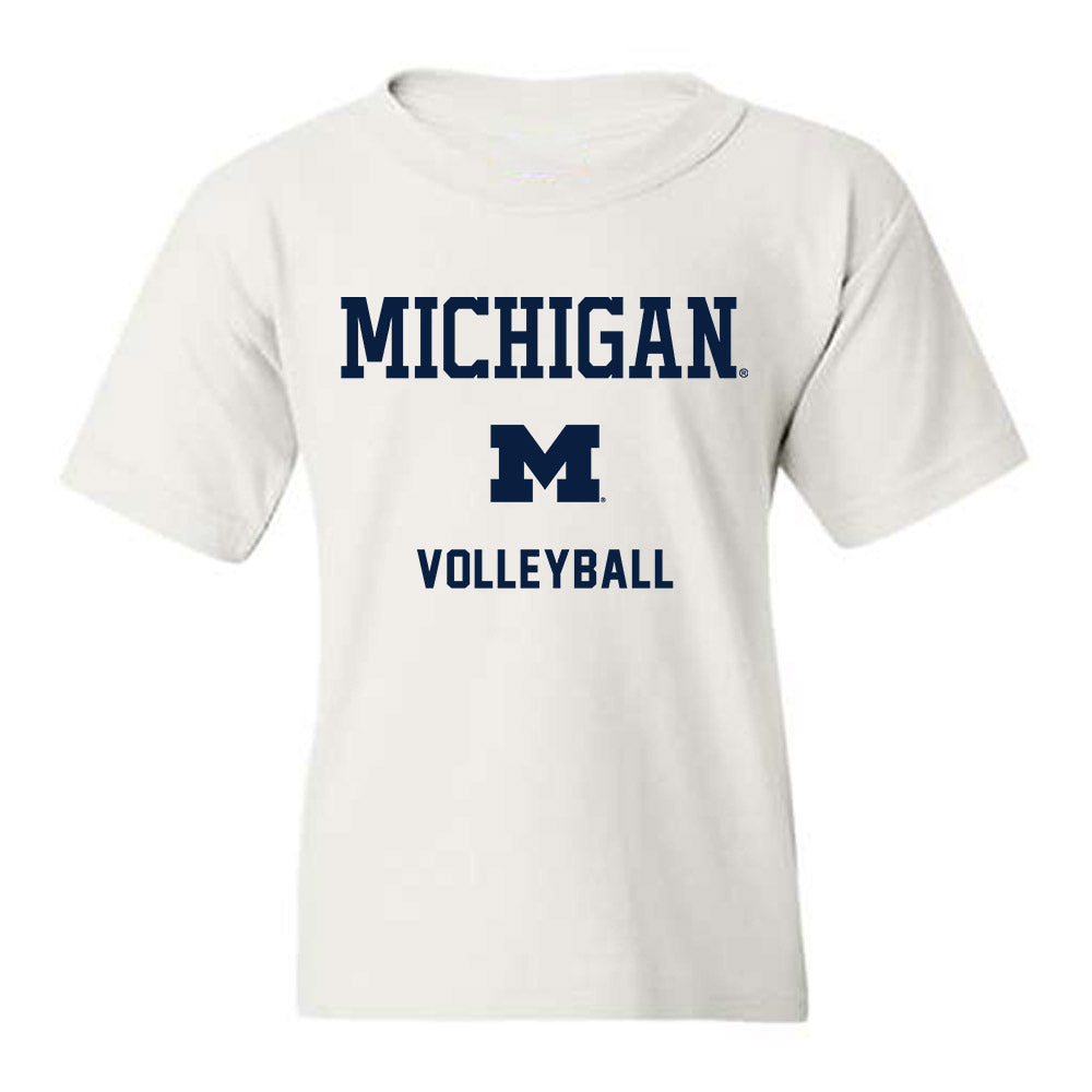 Michigan - NCAA Women's Volleyball : Maddi Cuchran - Classic Shersey Youth T-Shirt-0
