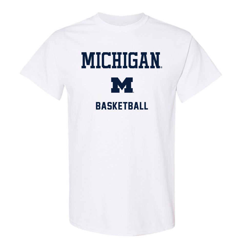 Michigan - NCAA Women's Basketball : Macy Brown - Classic Shersey T-Shirt-0