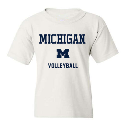 Michigan - NCAA Women's Volleyball : Sydney Schnichels - Classic Shersey Youth T-Shirt-0