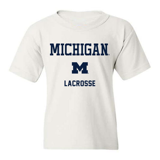 Michigan - NCAA Women's Lacrosse : Emma Bradbury - Classic Shersey Youth T-Shirt-0