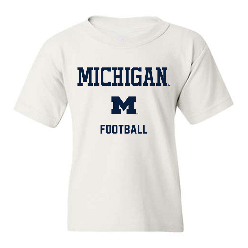 Michigan - NCAA Football : Deakon Tonielli - Classic Shersey Youth T-Shirt-0