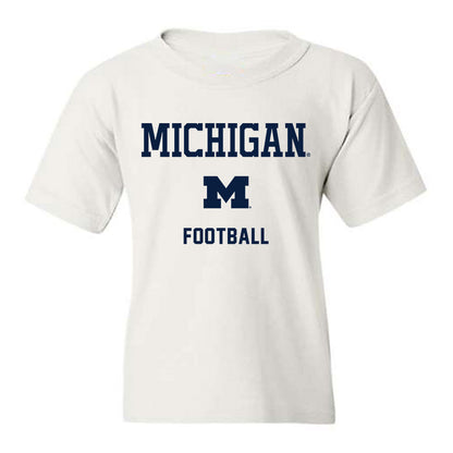Michigan - NCAA Football : Deakon Tonielli - Classic Shersey Youth T-Shirt-0