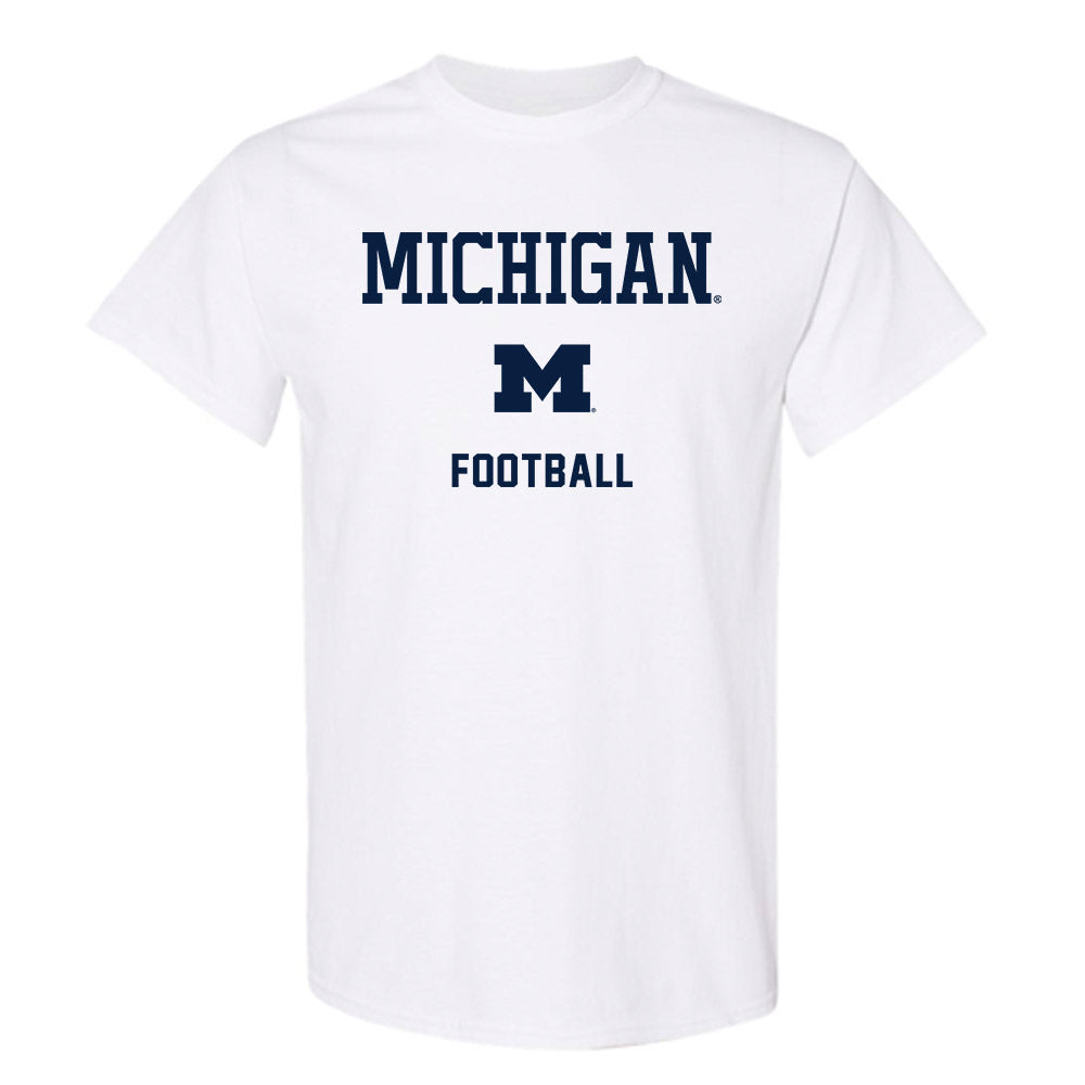 Michigan - NCAA Football : Caleb Anderson - Classic Shersey T-Shirt-0