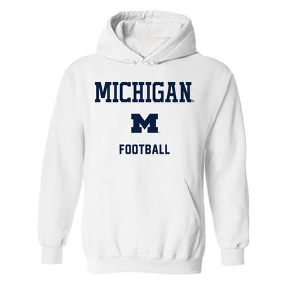 Michigan - NCAA Football : Andrew Babalola - Classic Shersey Hooded Sweatshirt-0