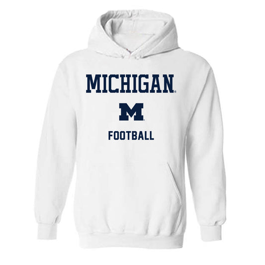 Michigan - NCAA Football : Andrew Sprague - Classic Shersey Hooded Sweatshirt-0