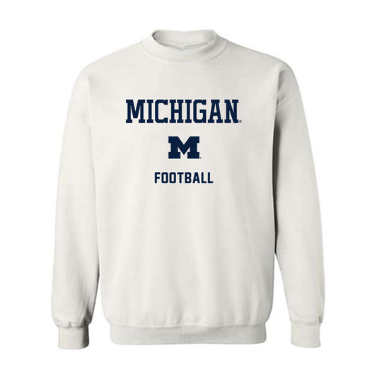 Michigan - NCAA Football : Mikey Keene - Classic Shersey Crewneck Sweatshirt-0