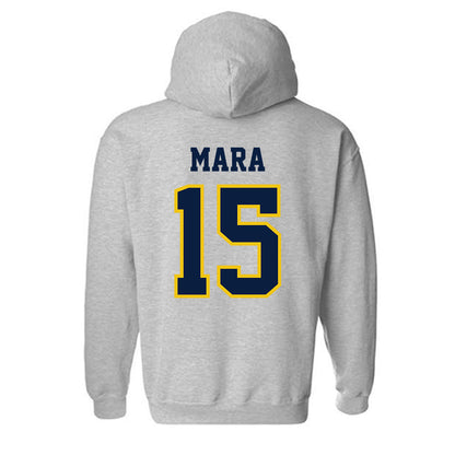 Michigan - NCAA Men's Basketball : Aday Mara - Classic Shersey Hooded Sweatshirt-1
