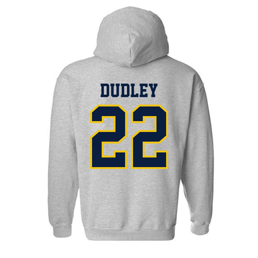 Michigan - NCAA Women's Basketball : Kendall Dudley - Classic Shersey Hooded Sweatshirt-1